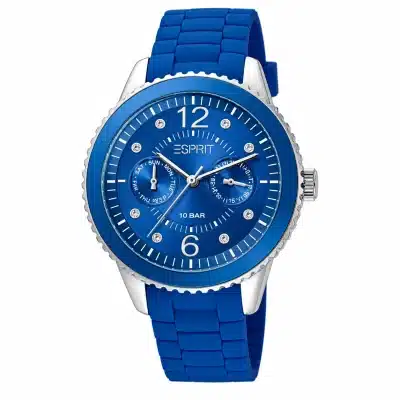 Esprit Γυναικείο Ρολόι Marin 68 Aqua Μπλε ES105332009
