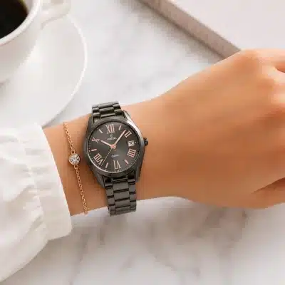 Festina Γυναικείο Ρολόι Χακί με Μπρασελέ από Ανοξείδωτο Ατσάλι F16866/1