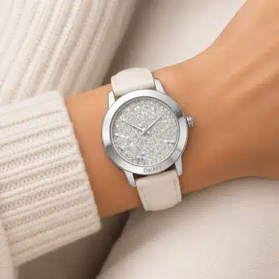 Dkny Γυναικείο Ρολόι με Μπεζ Δερμάτινο Λουράκι D NY 8477