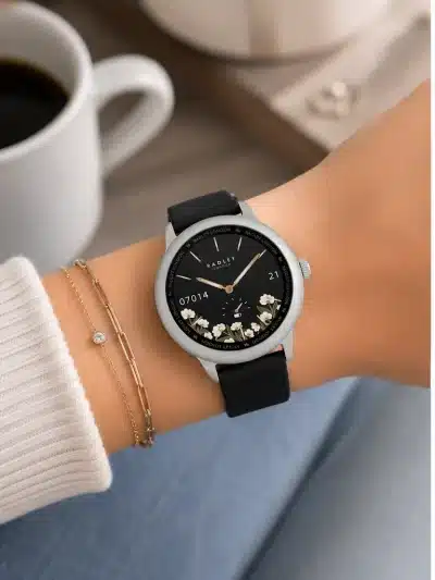 Smart Watch Radley Γυναικείο Μαύρο Floral 2 Λουράκια RYS07-2067