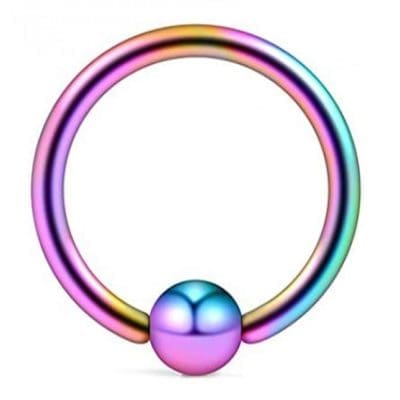 Πολύχρωμο Septum με Μπίλια – Rainbow SS0085/87