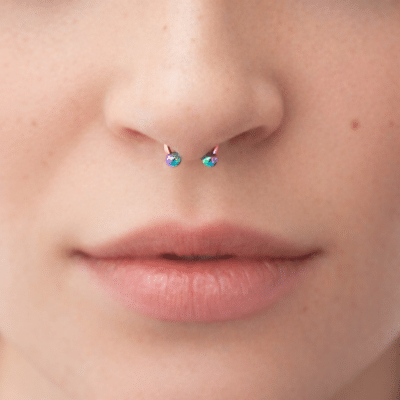 Septum Rainbow με Μπίλιες – Εντυπωσιακό Σχέδιο SS0056