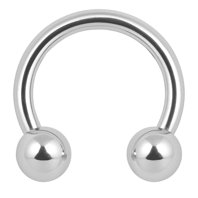 Septum με Μπίλιες σε Ασημί Φινίρισμα SS0001 Septum με Μπίλιες σε Ασημί Φινίρισμα SS0001