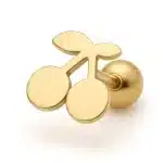 Helix κεράσια χρυσό – χαριτωμένο piercing με παιχνιδιάρικο στυλ SS0063