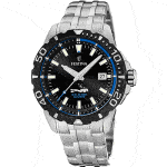 Ανδρικό ρολόι Festina μαύρο 44mm ατσάλι 20 ATM F20461-4