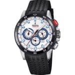 Ανδρικό Ρολόι FESTINA Black Rubber Chronograph F20353/1