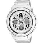 Γυναικείο ρολόι λευκό αναλογικό ψηφιακό CASIO Baby-G BGA 152-7B1
