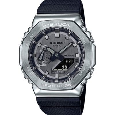 Ανδρικό Ρολόι Casio G-Shock Μεταλλικό Αναλογικό Ψηφιακό GM-2100-1AER