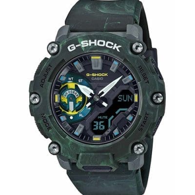 Ανδρικό Ρολόι Casio G-Shock Πολύχρωμο Ana-Digi GA-2200NN-1AER