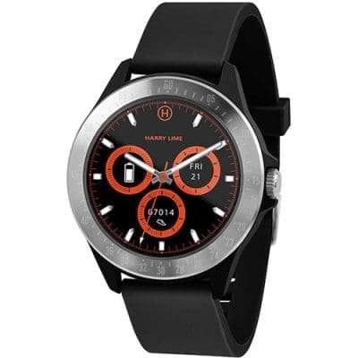 Smart Watch Harry Lime Μαύρο με Bluetooth HA07-2001