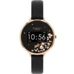Smart Watch Radley Γυναικείο Μαύρο Δερμάτινο Λουράκι RYS03-2114