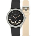 Smart Watch Radley Γυναικείο Μαύρο Floral 2 Λουράκια RYS07-2067