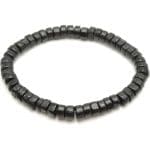 Μαύρο ξύλινο βραχιόλι – Minimal unisex βραχιόλι σε φυσικό στυλ MAN67