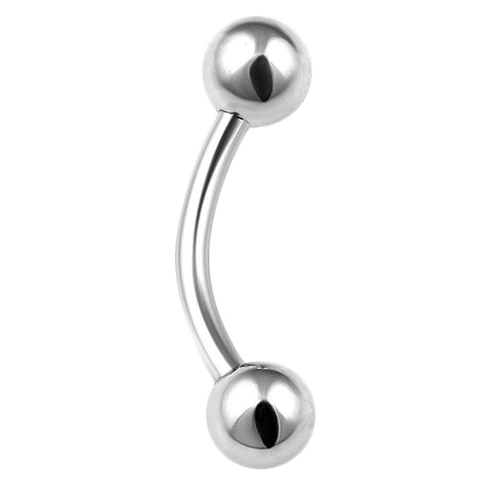 Piercing banana ασημί – curved barbell για minimal στυλ SS0150/SS0151 Piercing banana ασημί – curved barbell για minimal στυλ SS0150/SS0151