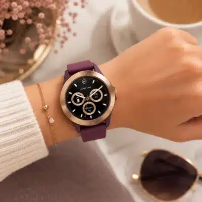 Smart Watch Harry Lime Μπορντό Ροζ Χρυσό HA07-2016