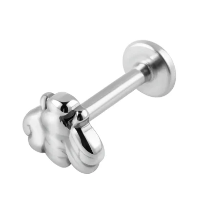 Helix Piercing Σφαίρες Ασημί – Minimal Design SS144B