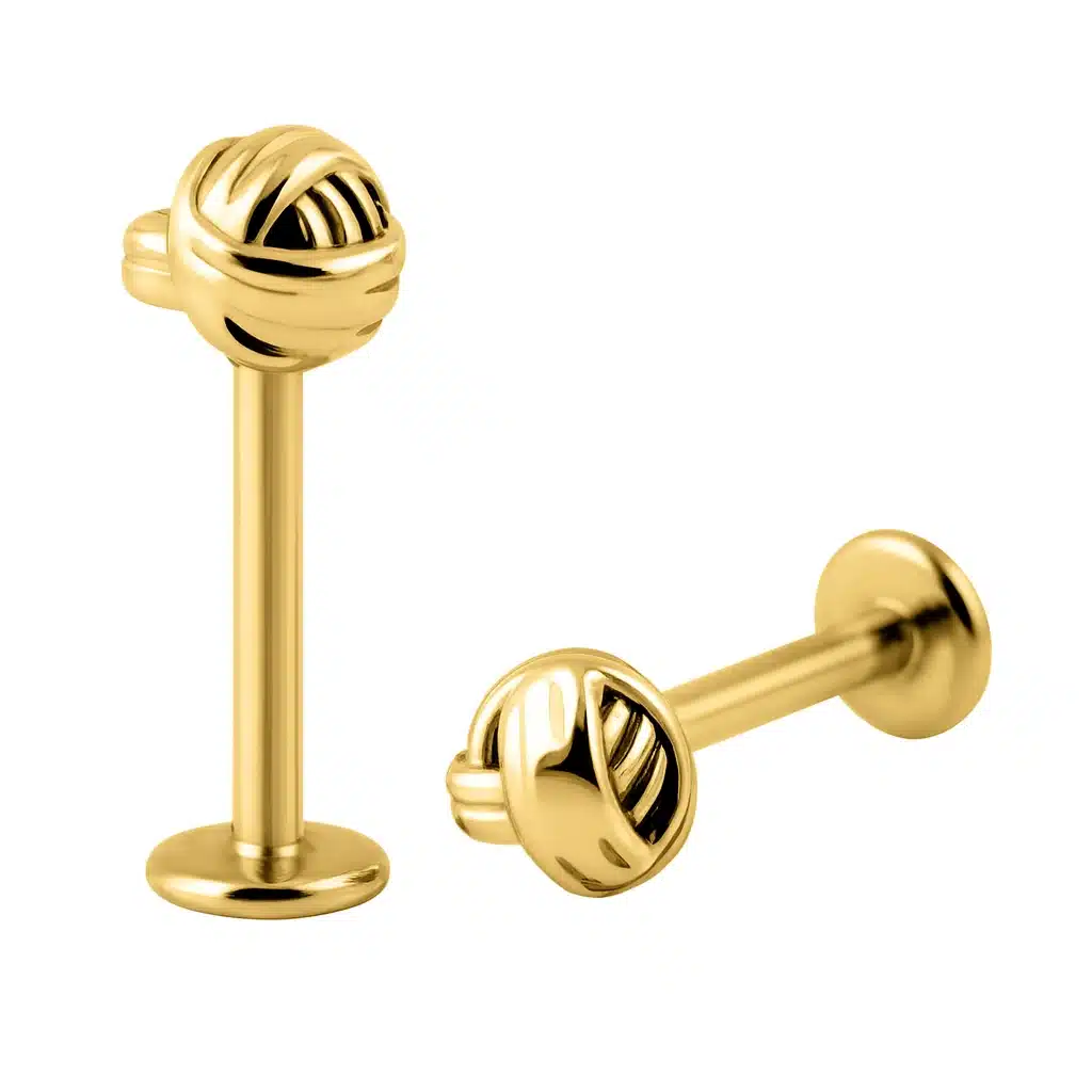Helix κόμπος piercing – χρυσό minimal σχέδιο SS158A Helix κόμπος piercing – χρυσό minimal σχέδιο SS158A