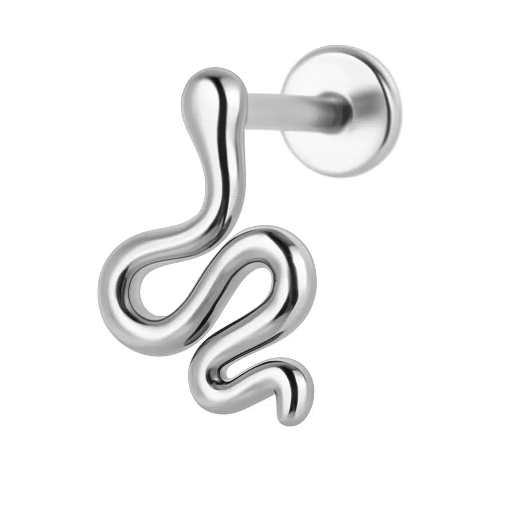 Helix Piercing φίδι – μοντέρνο ασημί piercing SS201 Helix Piercing φίδι – μοντέρνο ασημί piercing SS201