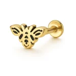 Helix Piercing Μέλισσα Χρυσό – Minimal Design SS555