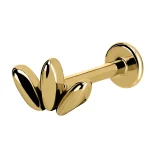 Helix Piercing Πέταλα Χρυσό Minimal Design SS145A