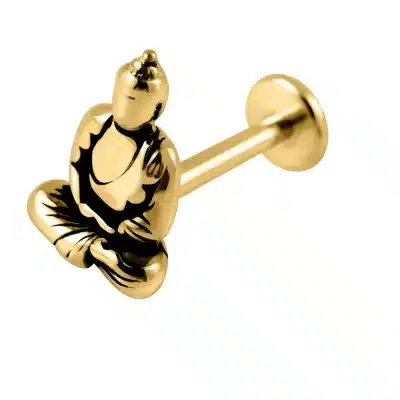 Helix Piercing Φίδι Χρυσό Minimal Design SS162A
