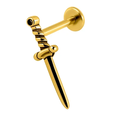 Helix Piercing Γεωμετρικό Ζιργκόν Ασημί Design SS180B
