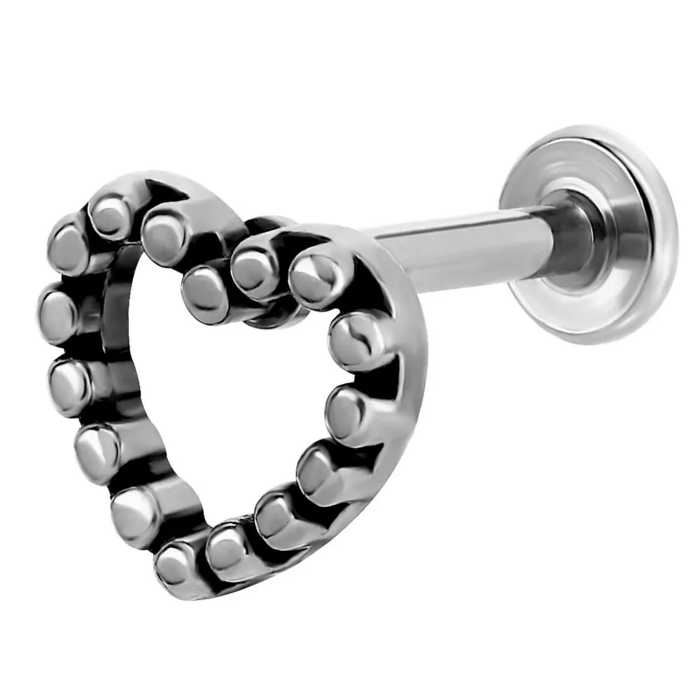 Helix Piercing με Minimal Σχέδιο Καρδιάς SS147B Helix Piercing με Minimal Σχέδιο Καρδιάς SS147B