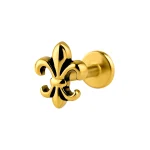 Helix Piercing Με Σχέδιο Λουλούδι  SS184A