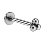Helix Piercing με Τρεις Σφαίρες Minimal Σχέδιο SS168A