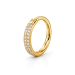 Piercing Κρίκος με Ζιργκόν σε Minimal Σχέδιο SS151A