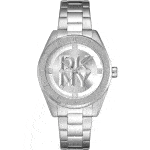 Γυναικείο Ρολόι DKNY Ασημί Chambers Midi 34mm – Stainless Steel DK1L016M0045