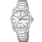 Ανδρικό ρολόι Festina quartz με ατσάλινη κάσα και μπρασελέ F20073/1