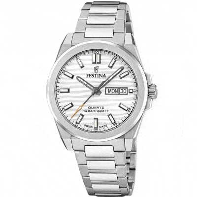 Ανδρικό Ρολόι Festina Chronograph 47mm με Μαύρο λουρακί F20642/C