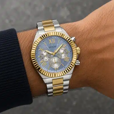 GUESS EQUITY  Ανδρικό Ρολόι Quartz Multi-Function GW0703G3