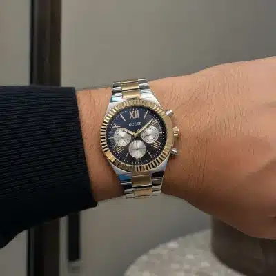 GUESS EQUITY  Ανδρικό Ρολόι Quartz Multi-Function GW0703G4