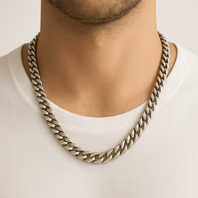 Ανδρική αλυσίδα από ανοξείδωτο ατσάλι – Minimal & στιβαρό CHAIN3