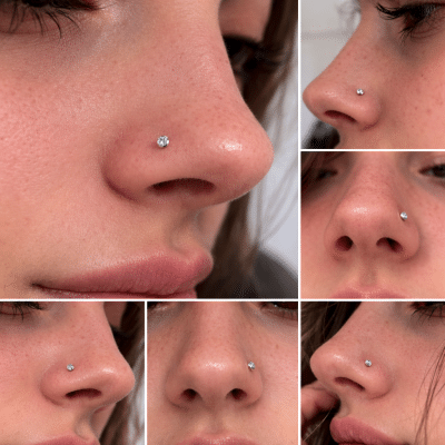 Σκουλαρίκι Μύτης Με Μπίλια – Διακριτικό Piercing SM0021