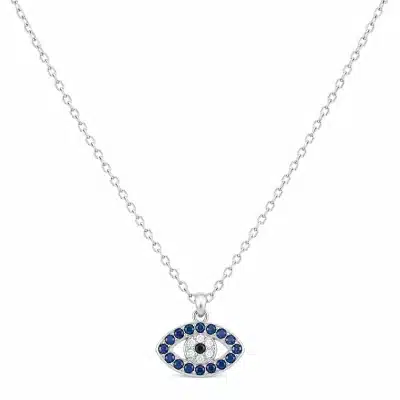 Γυναικείο Choker Καρδιές με Ζιργκόν σε Ασημί Χρώμα NRWN0171