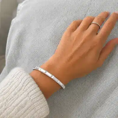 Γυναικεία Χειροπέδα Minimal με Γεωμετρικό Design GX001