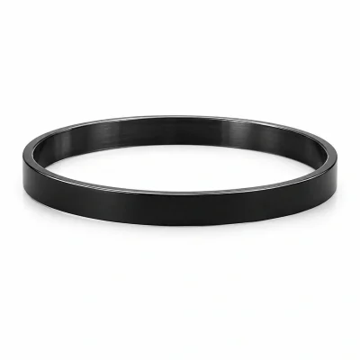 Γυναικεία Μαύρη Χειροπέδα Minimal GX002