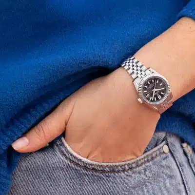 Festina Γυναικείο Ρολόι F20087/6 Ασημί με Γκρι Καντράν και Μπρασελέ Ανοξείδωτου Ατσαλιού