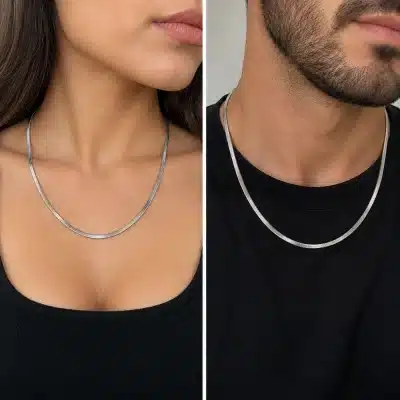 Minimal Unisex Αλυσίδα Λαιμού – Κομψό Μοντέρνο Στυλ CHAIN51