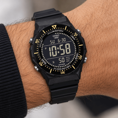 Ανδρικό Ψηφιακό Ρολόι Casio Illuminator 11-AE-1700H-1BVEF Μαύρο