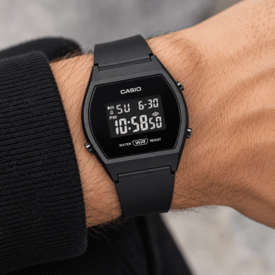 Ρολόι Casio Digital Μαύρο Unisex 11-LW-204-1BEF