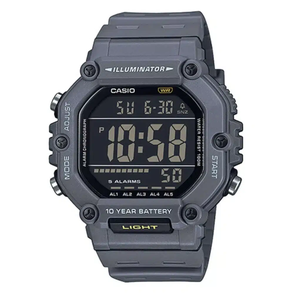 Ανδρικό Ψηφιακό Ρολόι Casio Illuminator 11-AE-1600H-8BVEF Γκρι 100M Ανδρικό Ψηφιακό Ρολόι Casio Illuminator 11-AE-1600H-8BVEF Γκρι 100M