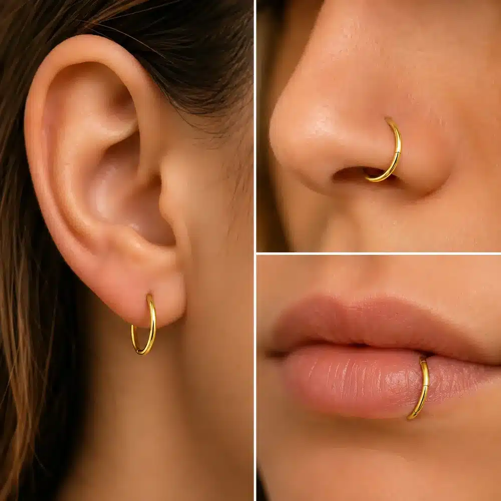 Piercing Κρίκος Minimal | Κομψό Κόσμημα για Κάθε Στυλ SS152A Piercing Κρίκος Minimal | Κομψό Κόσμημα για Κάθε Στυλ SS152A